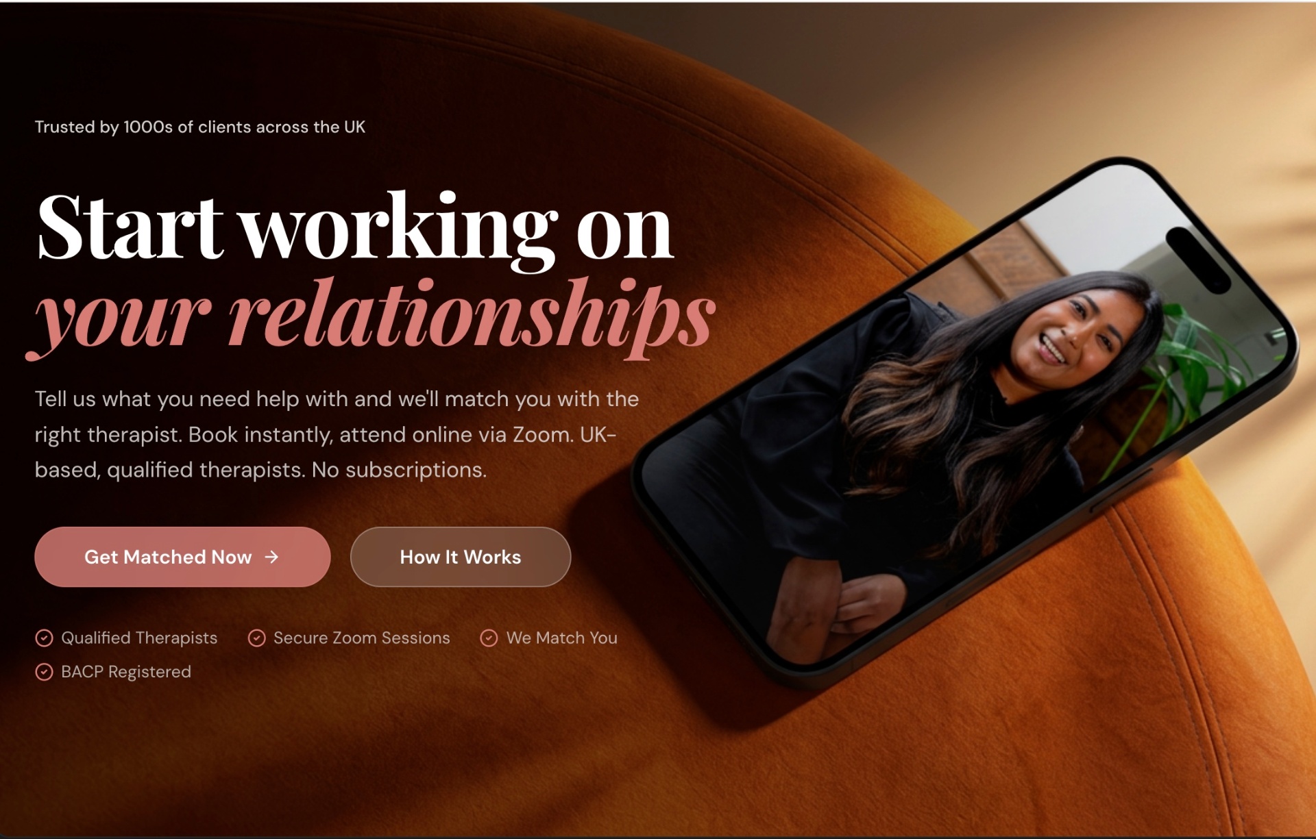 Online Therapy Group — site built on Lovable by RankLovable